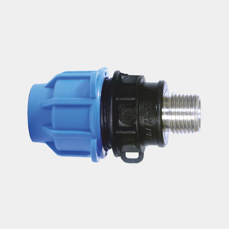 Male Threaded Adaptor with Metal Inserts