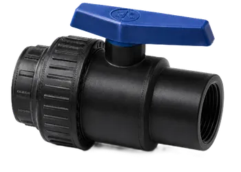 PVC Single Union Ball Valve(Plain Solvent x Female Threaded)