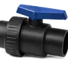 PVC Single Union Ball Valve(Plain Solvent x Plain Solvent)