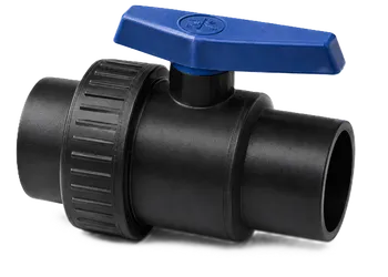 PVC Single Union Ball Valve(Plain Solvent x Plain Solvent)