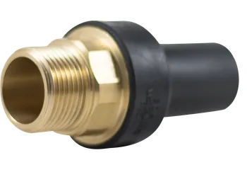 Brass Spigot Transition Fitting - Male BSPT