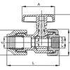 Ball-valve-female-thredaed DWG