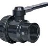 PVC Ball Valve Female - Female Threaded