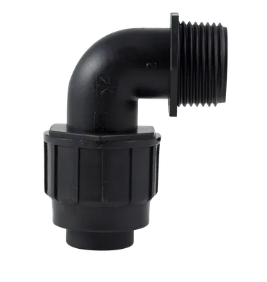 Compression Elbow With Male Threaded Offtake