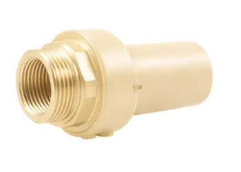 PERT Brass Spigot Transition Fitting - Male BSPT