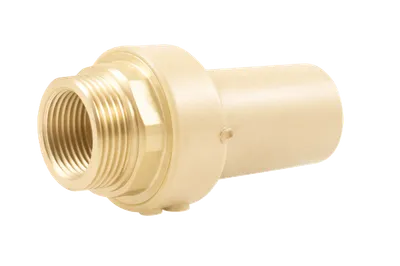 PERT Brass Spigot Transition Fitting - Male BSPT