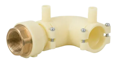 PERT Brass Transition Elbow 90° - Female